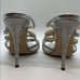 Kate Spade Caryl Metallic silver heels. 8.…