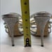 Kate Spade Caryl Metallic silver heels. 8.…