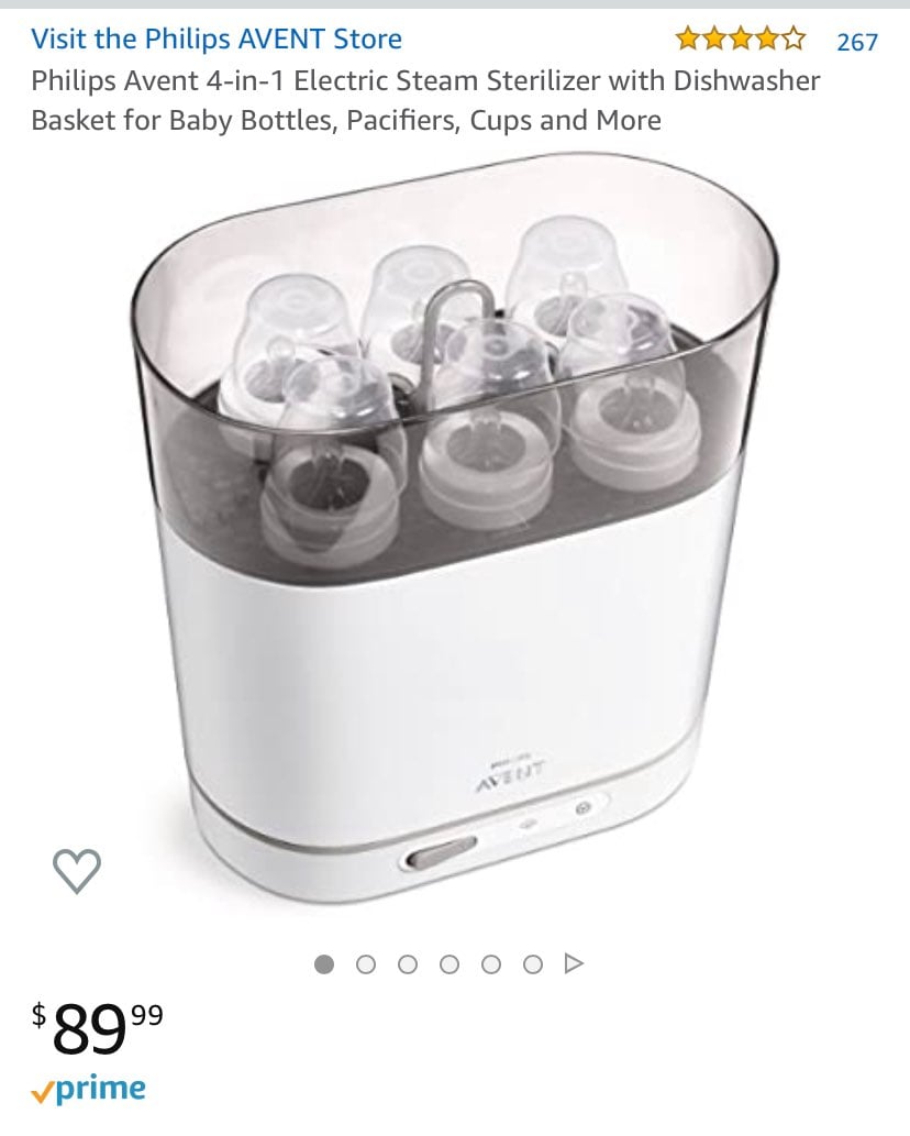 Philips avent bottle sterilizer