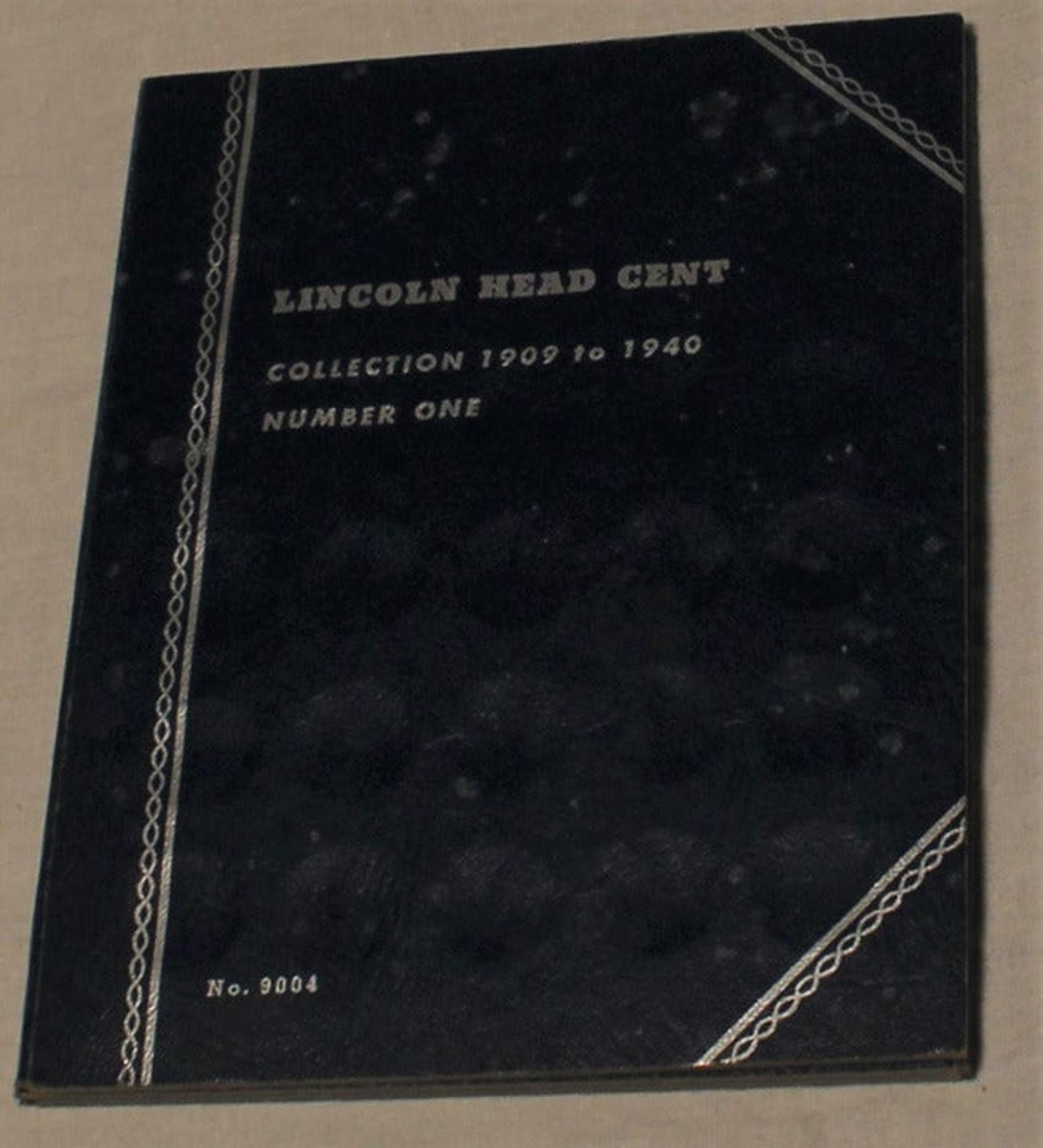 Lincoln Head Cent Collection 1909 to 1940 Coin Folder Lot M41