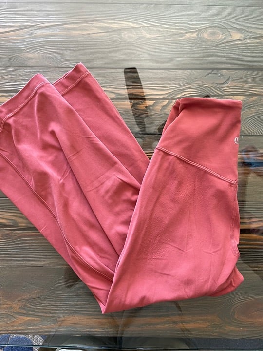 Lululemon Athletica Red Boot Cut Flare Pants