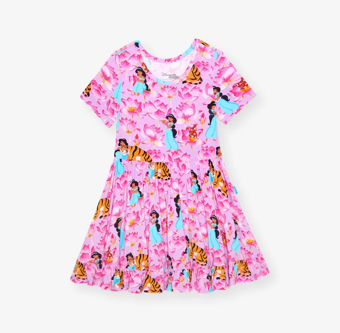 Posh Peanut Disney Princess Jasmine Ruffle Twirl Dress