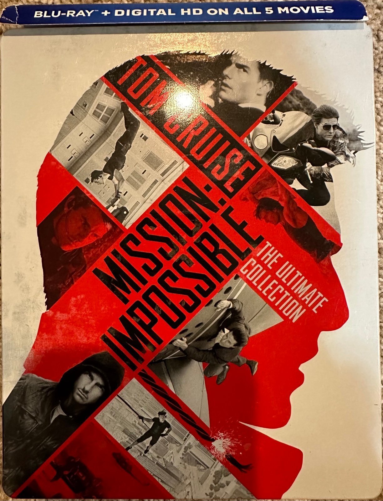 Mission Impossible 5 Movie Blu ray Steelbook
