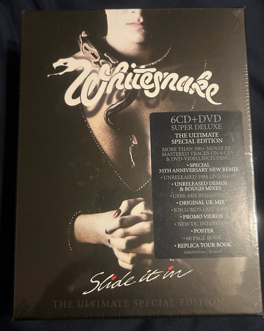 Whitesnake Rare Slide It In Box Set New