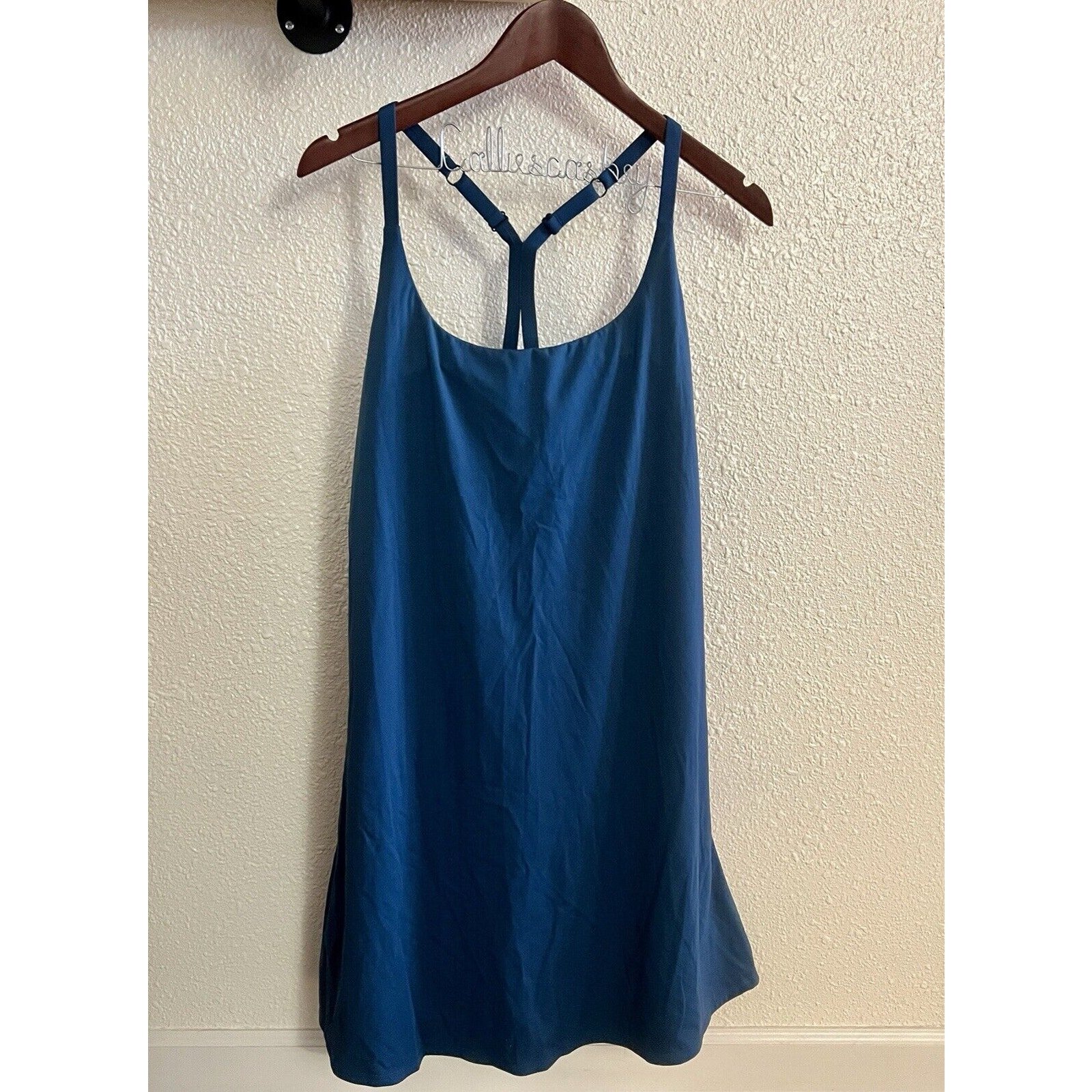 Women’s Size 2X Athletic Outdoor Gorpcore Dress W/Shorts Liner, Dark Teal EUC