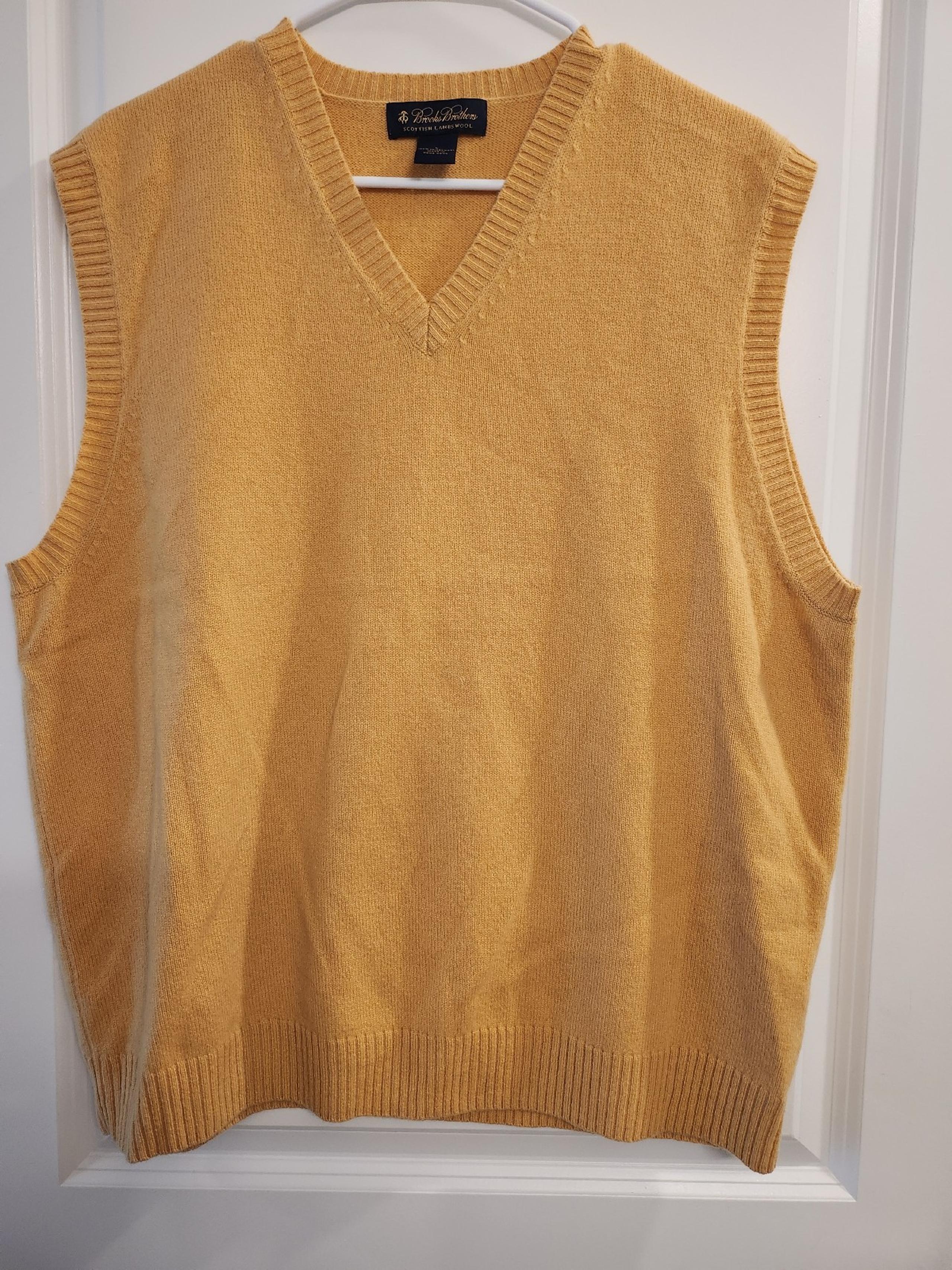 Brooks Brothers men's wool vest