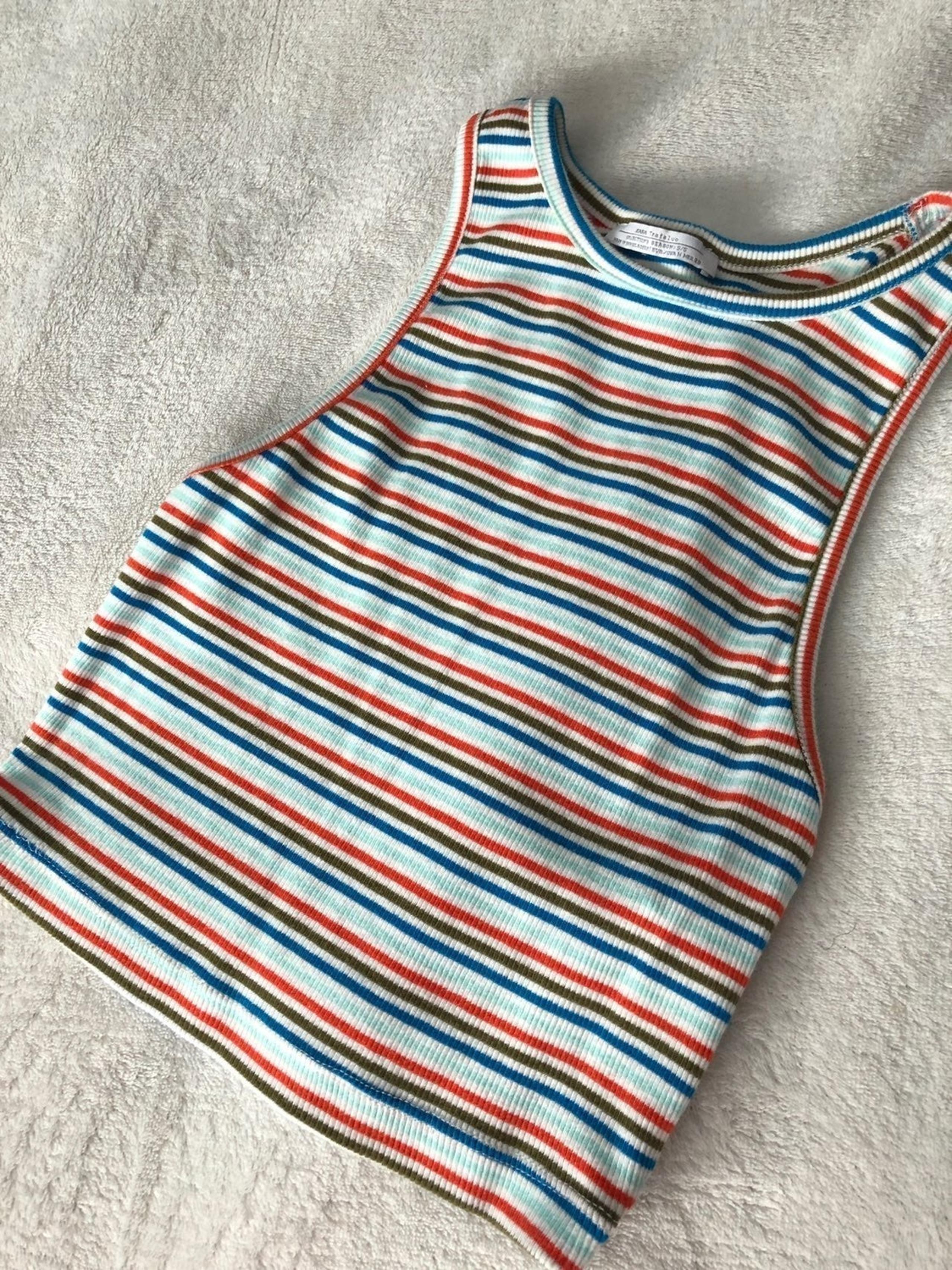 Zara racerback tank top M