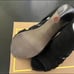 NIB ASH Kim Open Toe Slashed Suede Heels
