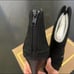 NIB ASH Kim Open Toe Slashed Suede Heels