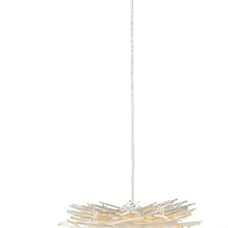 Z-Lite 459-16WH Pendants Indoor Lighting Sora White Willow LIGHT