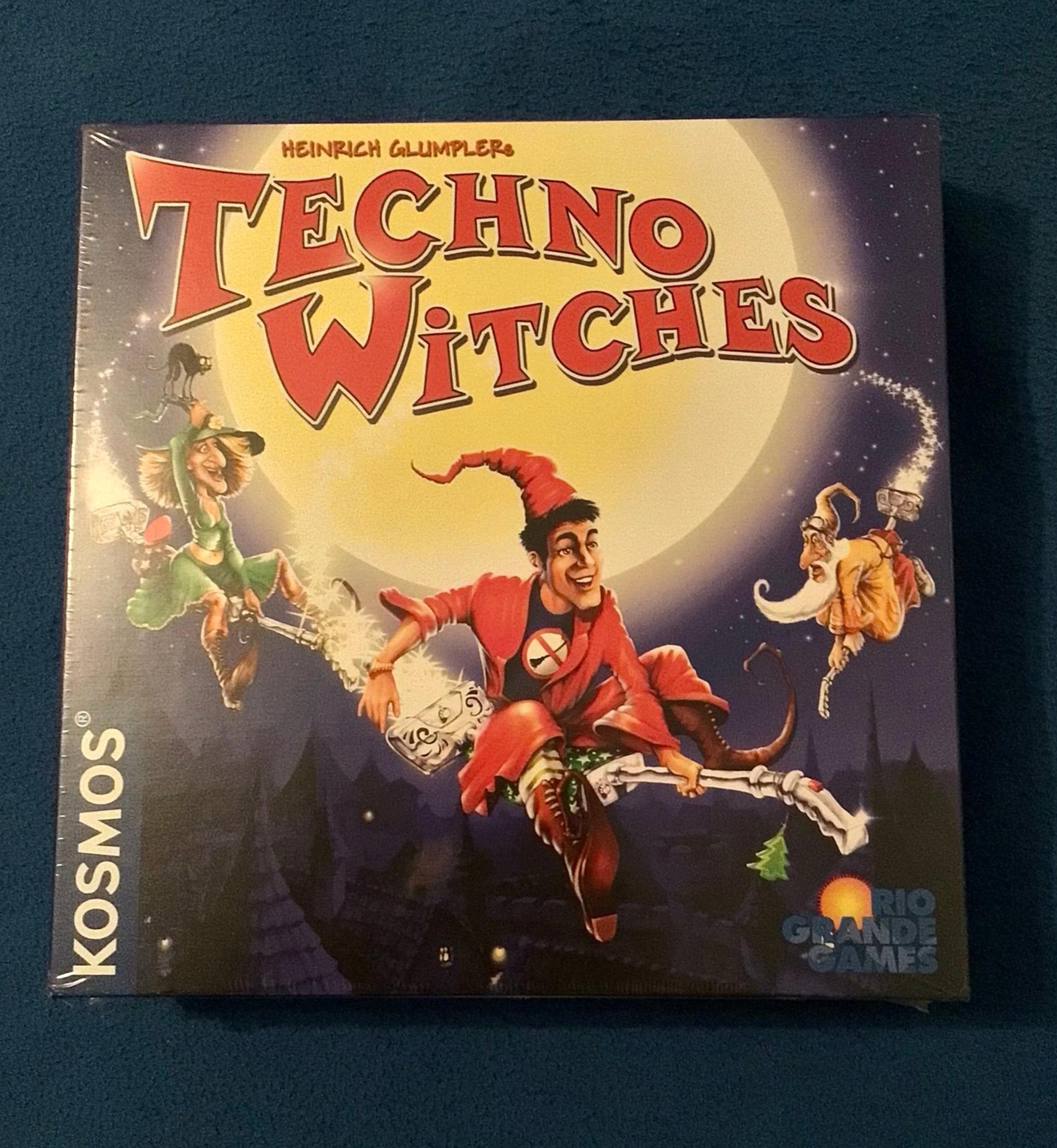 Techno Witches 2005 Board Game Vintage — Brand New Sealed - Rio Grande Games