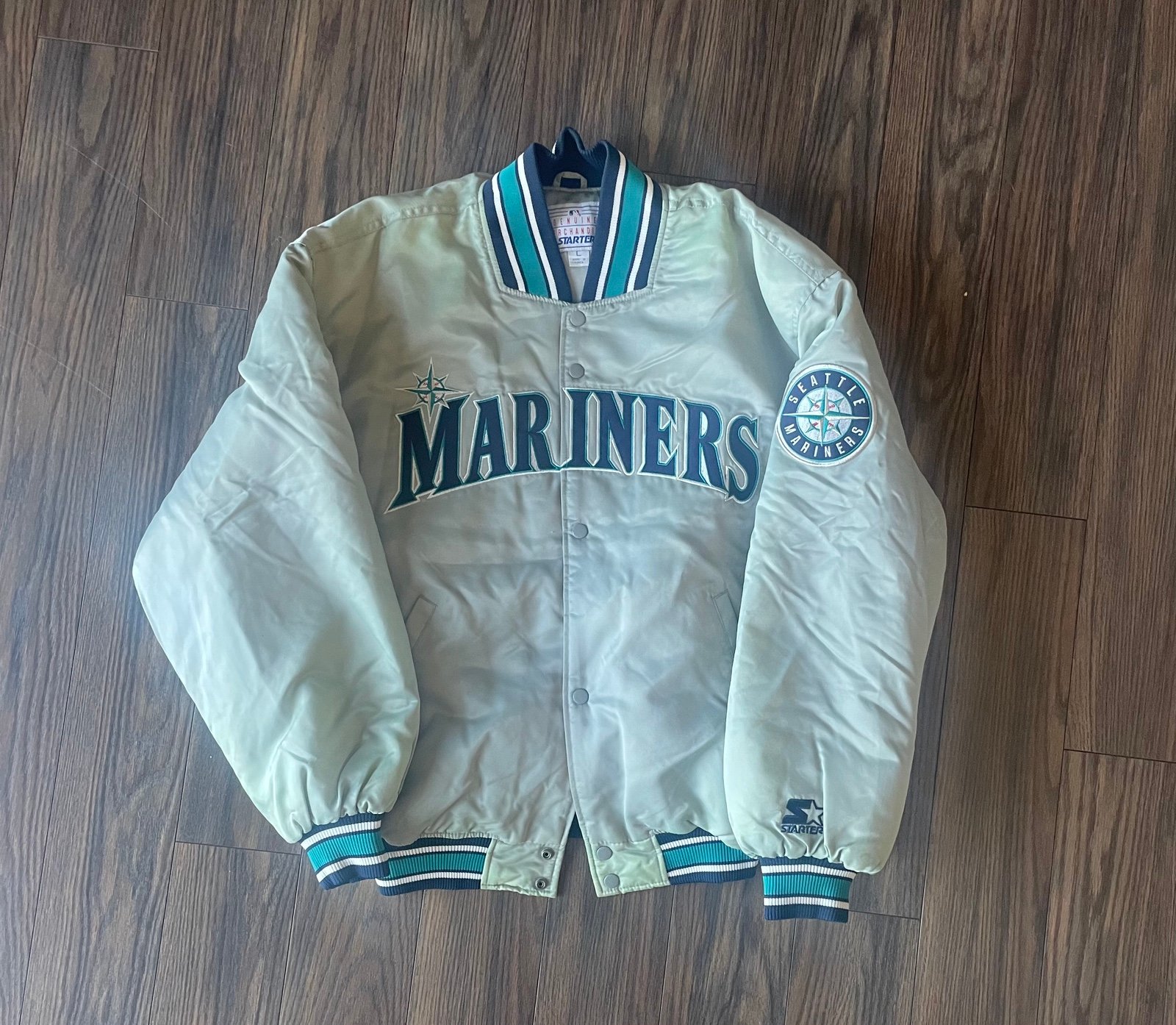 Vintage Seattle Mariners Starter Jacket L