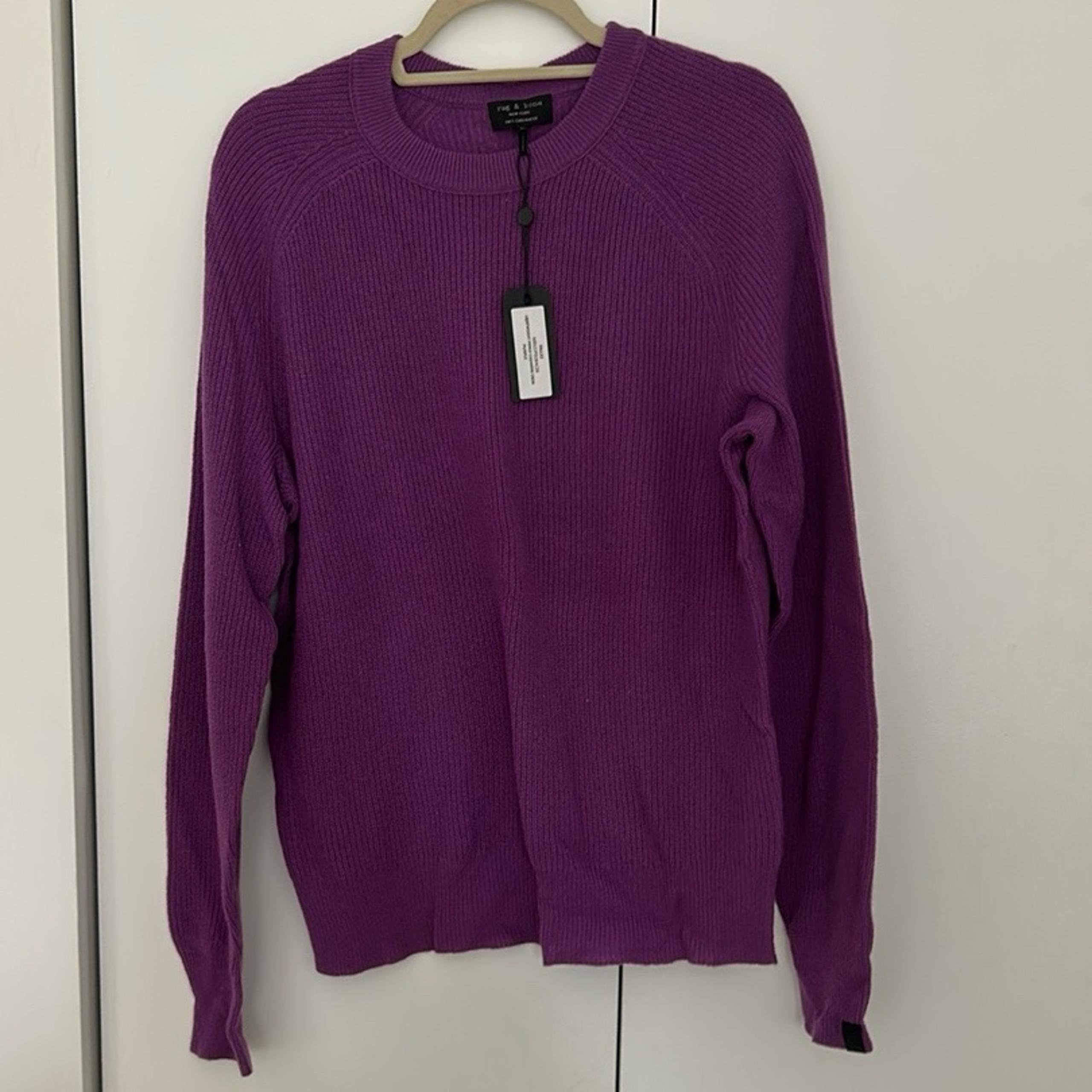 Men’s 100% Cashmere Sweater - NWT, SMALL HOLE - rag & bone