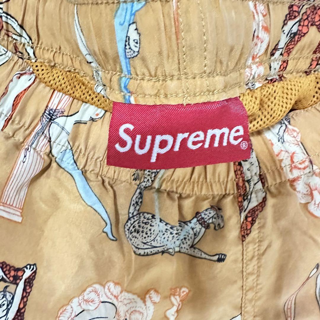 Supreme 18SS Alphabet Silk Pants