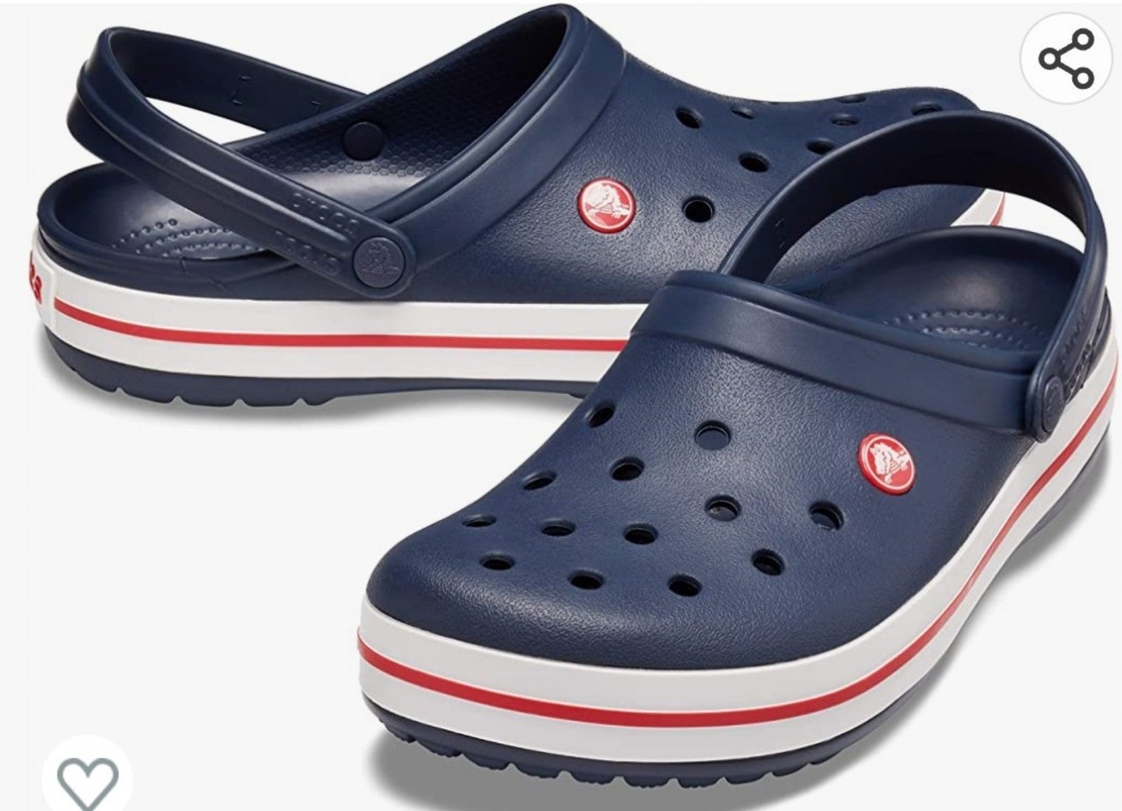CROCS Unisex/Men's and Women's Crocband Clog, Size 7 Women/5 Men