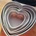 Heart cake pans