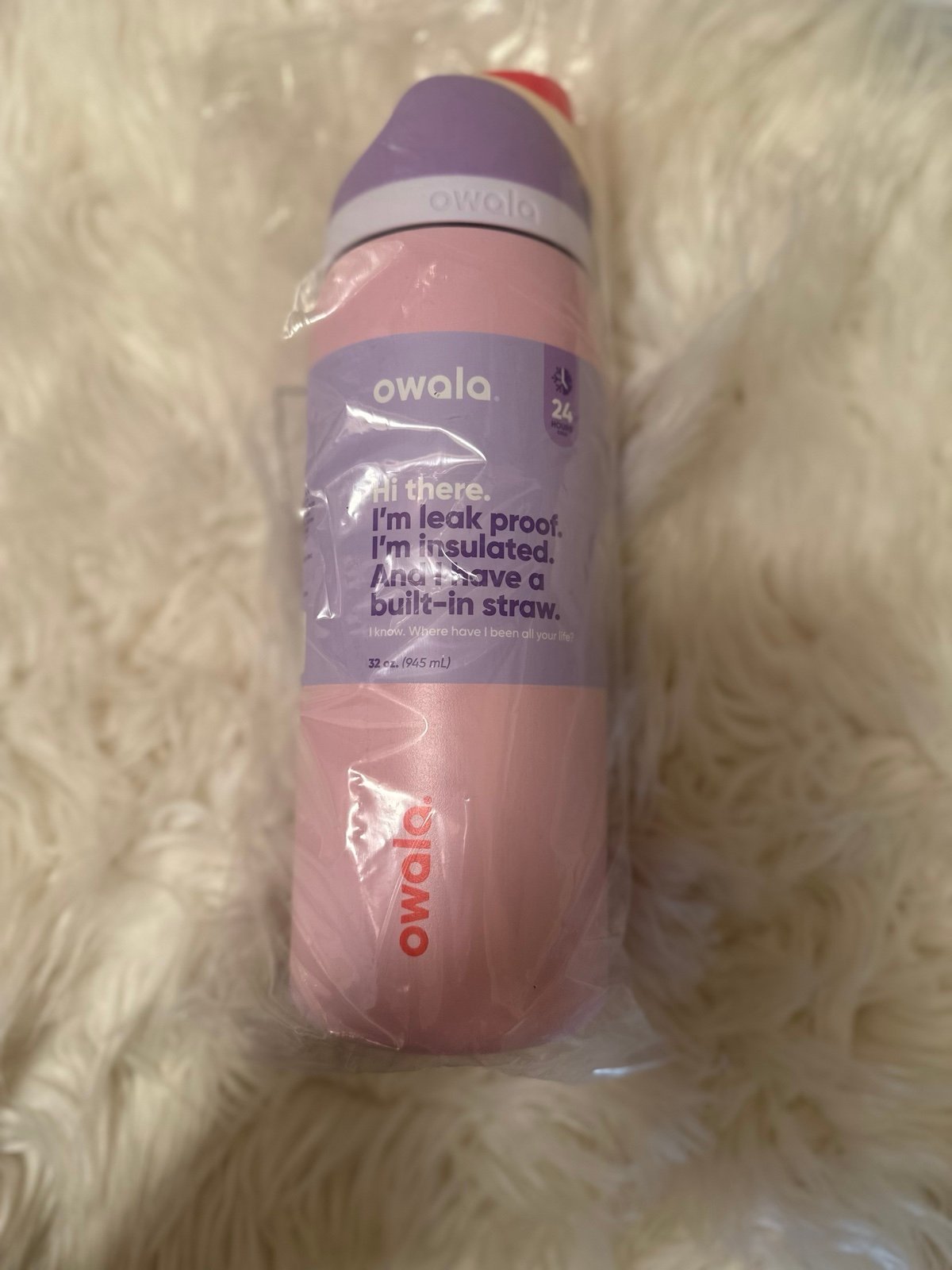 Owala 24oz Blossom Bunny