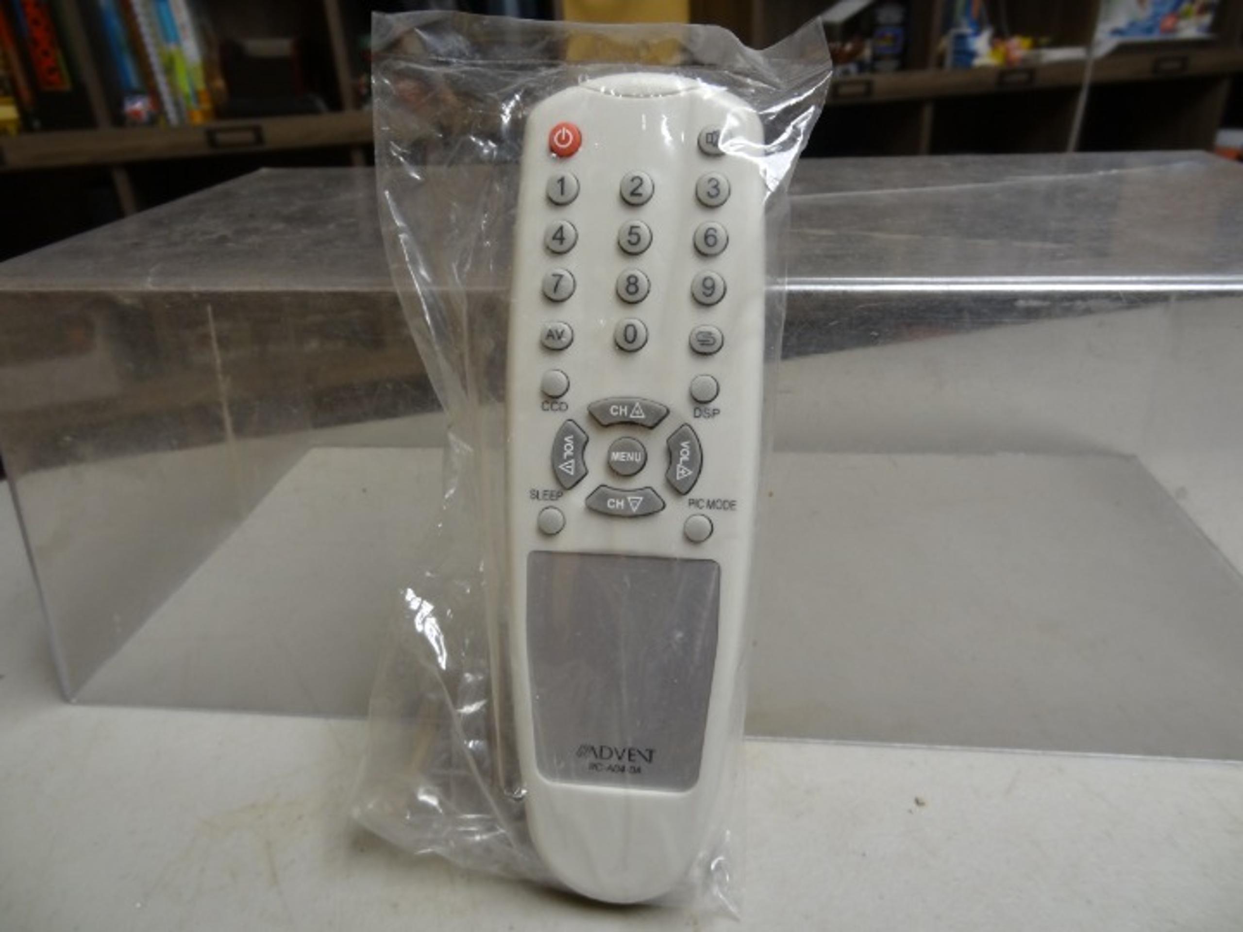 ADVENT TV REMOTE CONTROL RC-A04-0A NEW SEALED