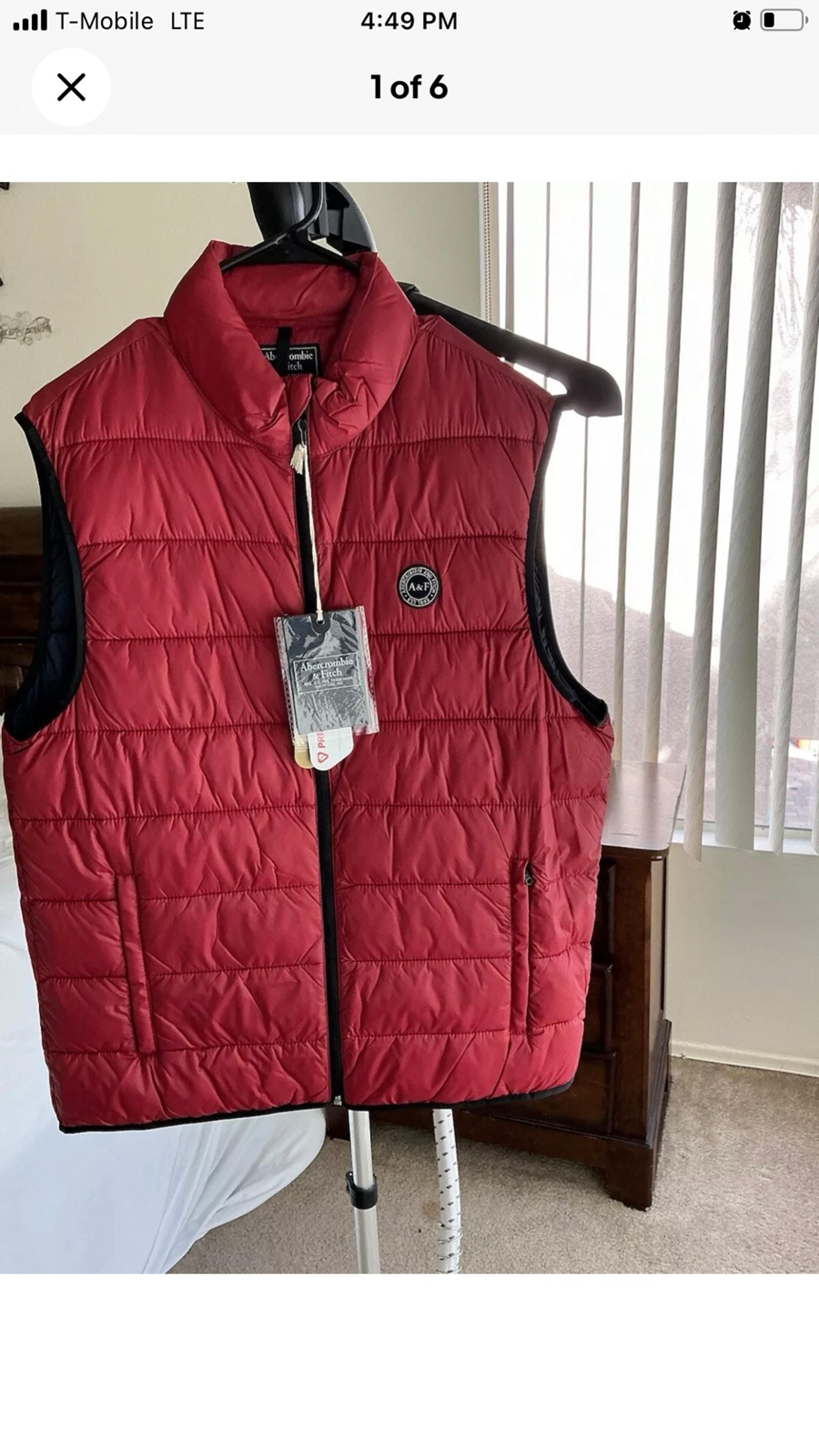 Abercrombie and fitch vest
