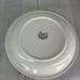 Gibson Mix n Match BELLA Blue Lavender Flower Band Stoneware Dinner Plates Set 3