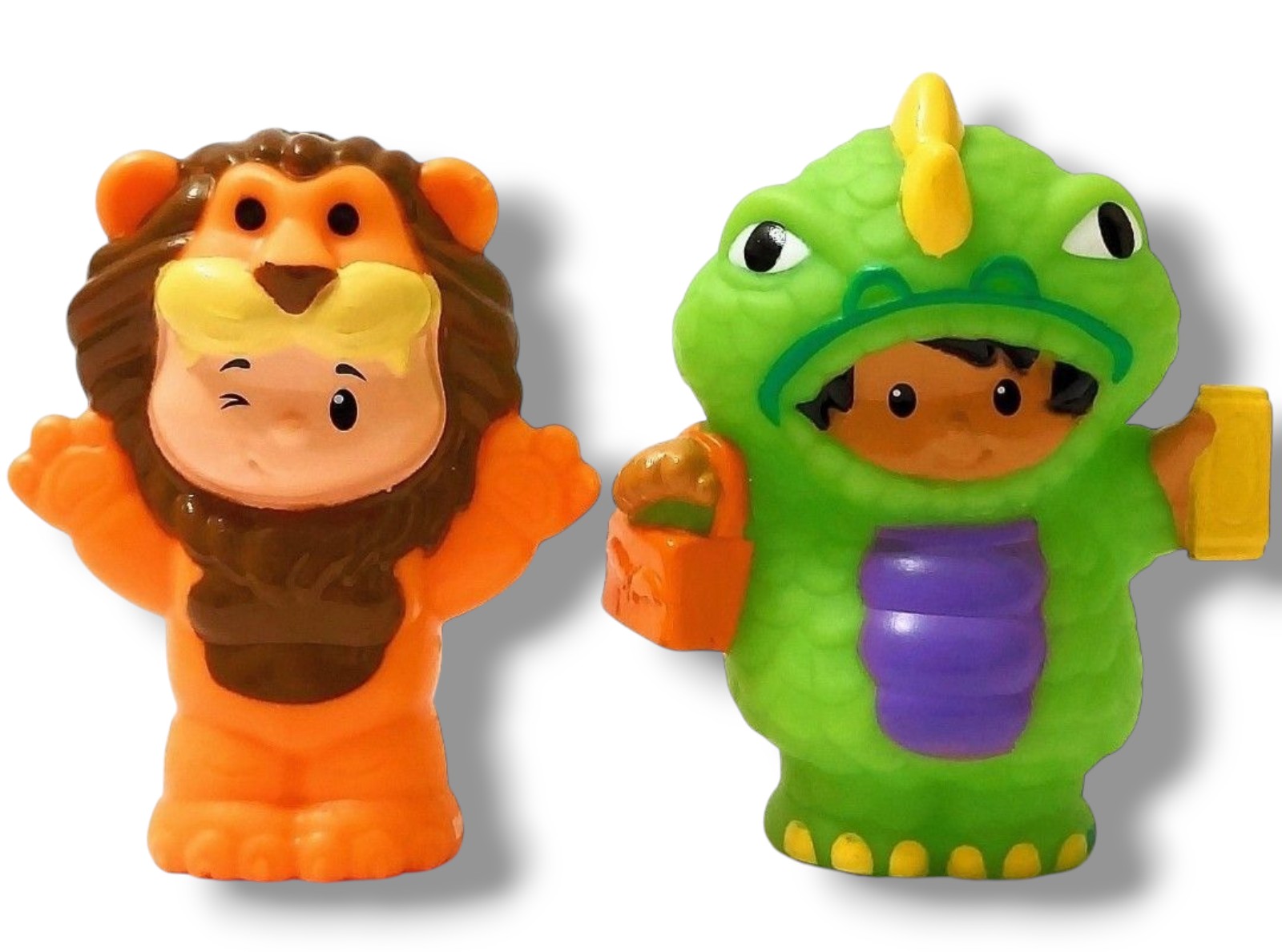 Fisher Price Little People HALLOWEEN COSTUME PARTY LION DINOSAUR
