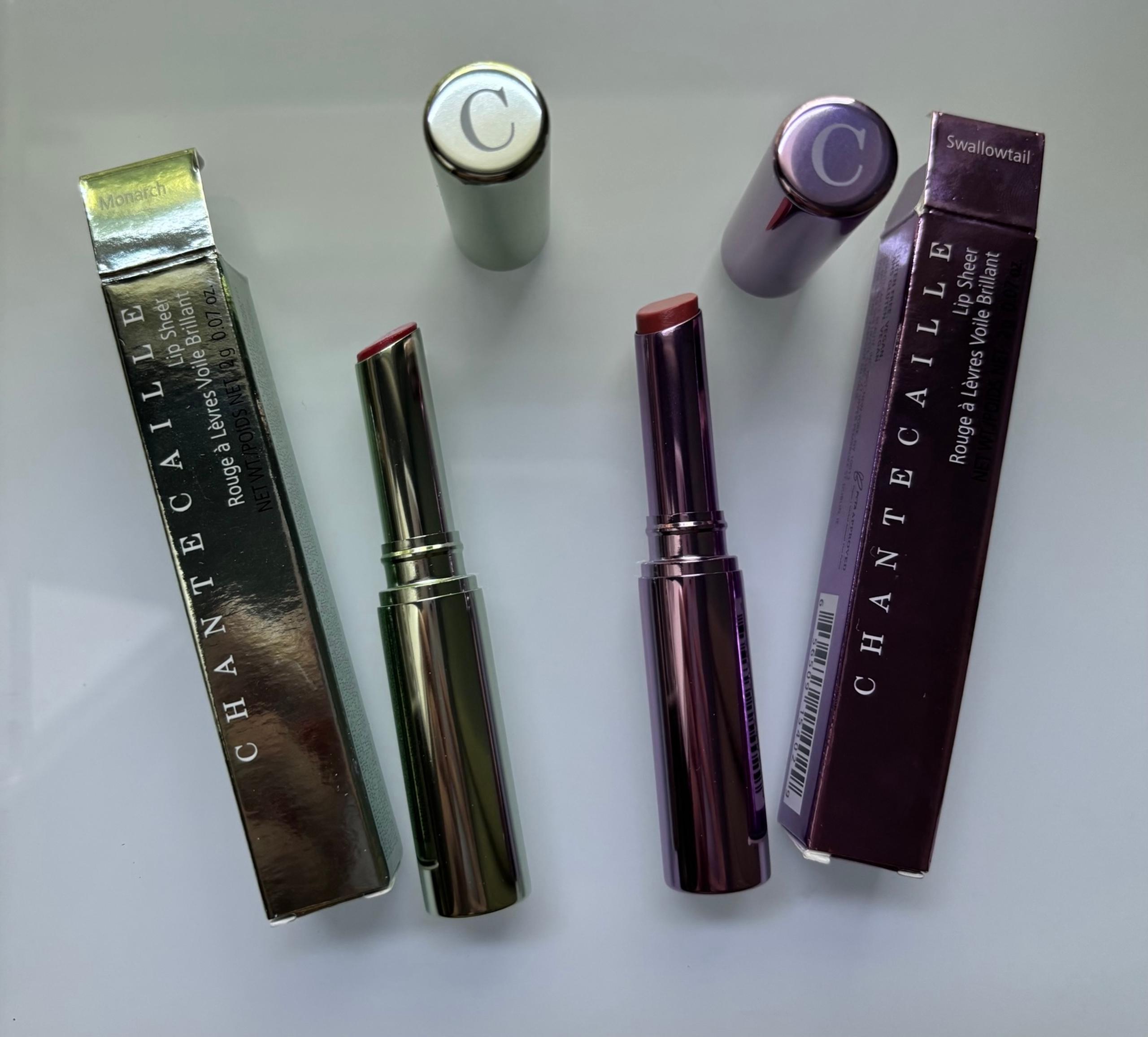 Chantecaille Lip Sheer Lipstick Bundle (Monarch and Swallowtail)