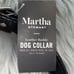 Martha Stewart Leather Dog Collar