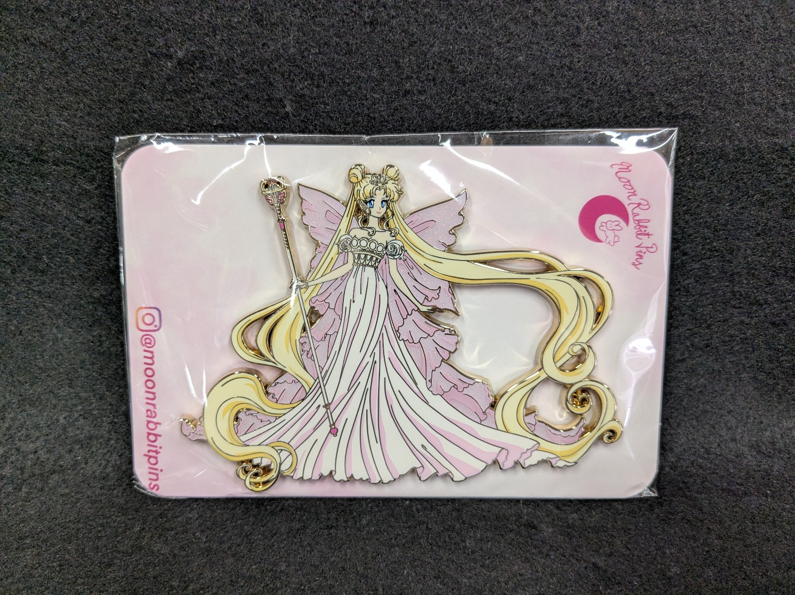 Sailor Moon Fantasy Pin - Moon Rabbit Pins Neo Queen Serenity Pin