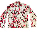 Anthropologie Lizzie Mock Neck Sweater Floral