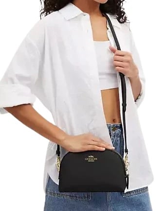 NWT Coach Madi Crossbody Gold/Black