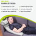 ProsourceFit Acupressure Mat and Pillow Set for Back/Neck Pain Relief and Muscle