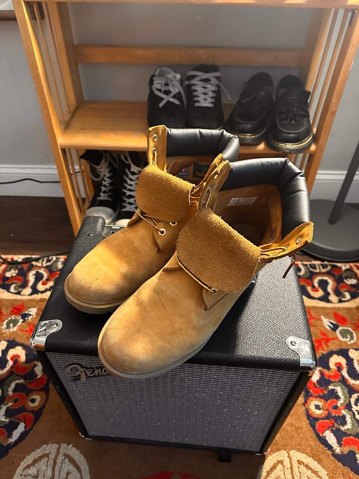 Timbs but not the cool ones
