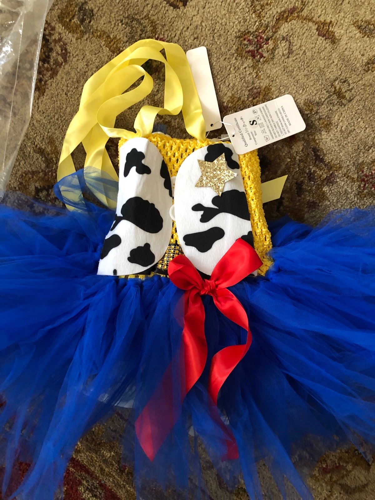 Woody Jessie Toy Story Handmade Cowgirl Luxe Costume Children Costume Halloween