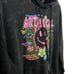 NWT Faded Rose Oversized Graphic Smiley Colorful Hoodie in Charcoal/Multi Size S