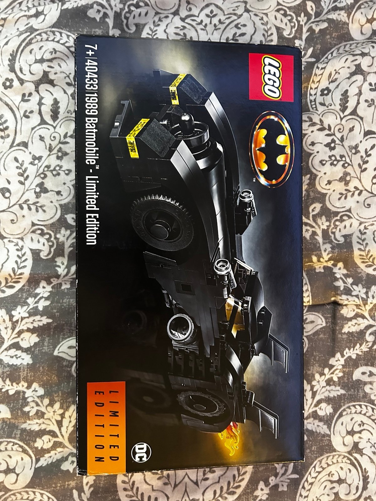 Limited edition 1989 Lego Batman Batmobile 40433