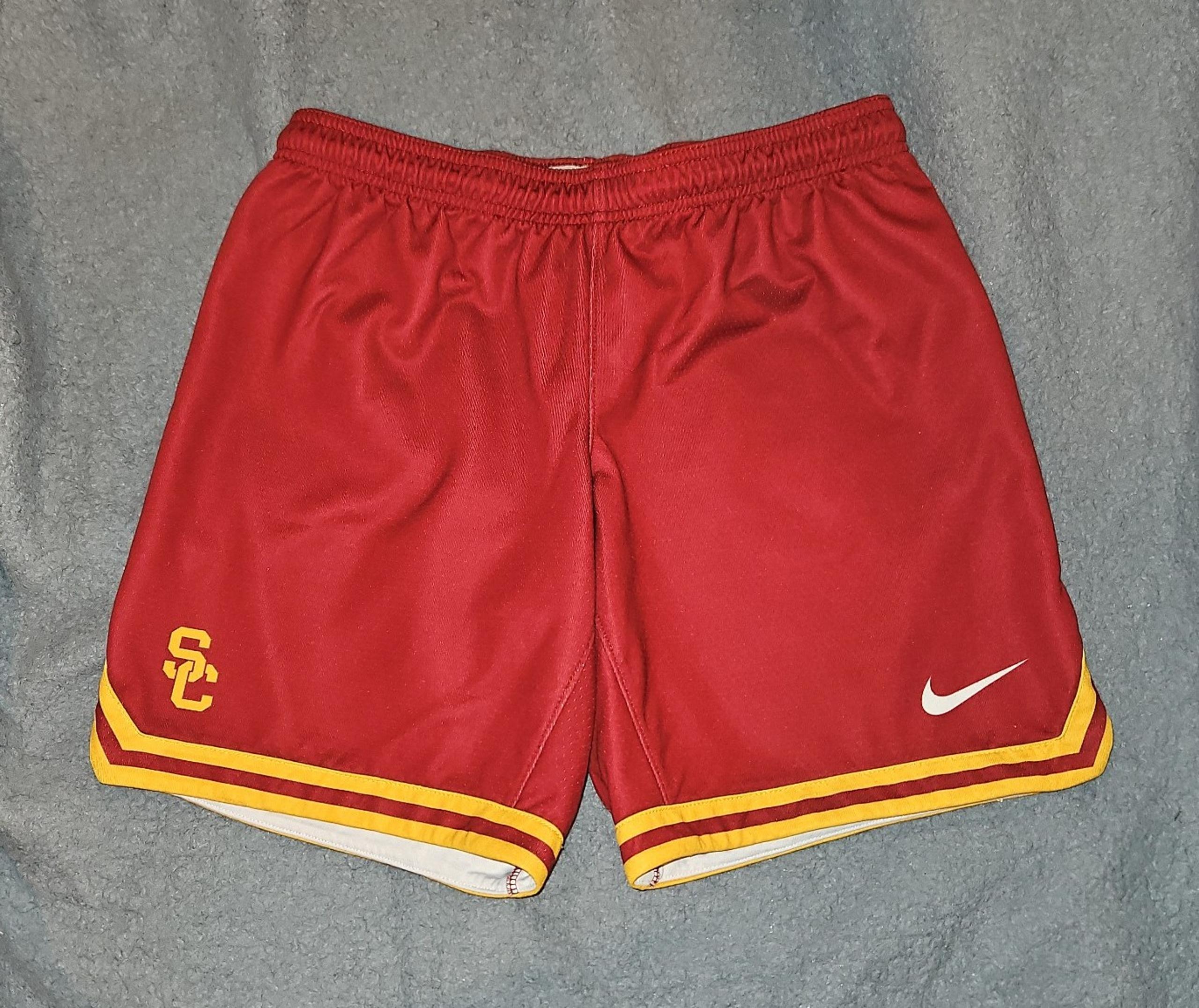 NIKE x USC TROJANS Women's Team Basketball Gym Shorts size S