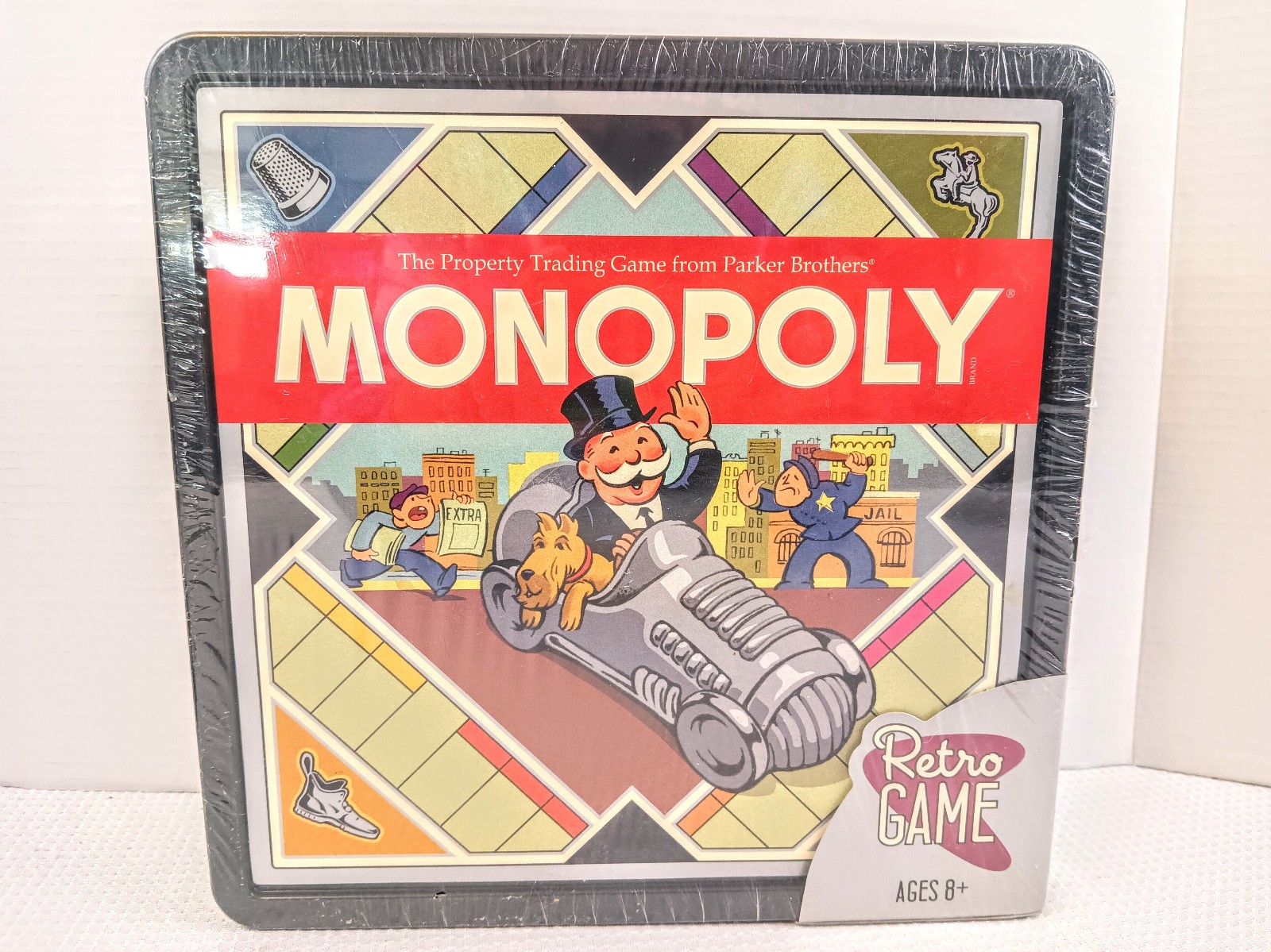 Monopoly Retro Game Edition 2008 Board Game Parker Brothers New Sealed