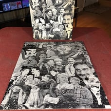 500+ pc Jigsaw Puzzle THE LATE SHOW Marx Brothers 918 Vintage 1974 Complete