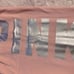 Victoria's Secret PINK Silver Shine Double Logo Campus Tee & Relaxed Joggers SET