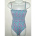Solid & Striped 178 Women's Vera Floral Smocked One Piece Swimsuit Size S