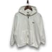 Vintage 90s Nike Women's Full Zip Jacket Hoodie White Size Small 23 x 25