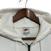 Vintage 90s Nike Women's Full Zip Jacket Hoodie White Size Small 23 x 25