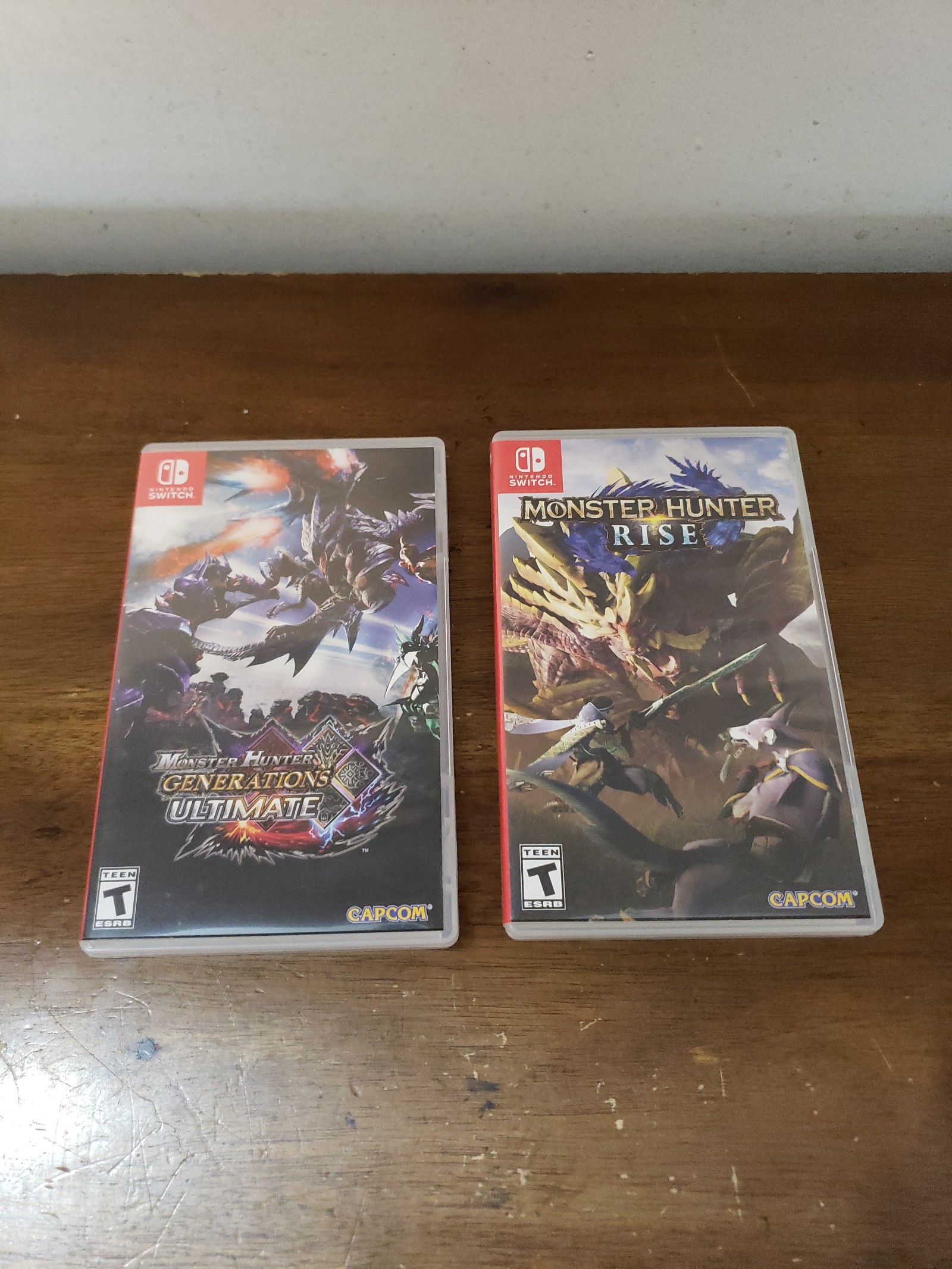 Monster Hunter Generations Ultimate and M.H. Rise for Nintendo Switch