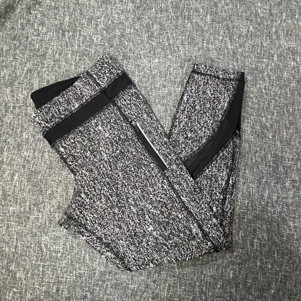 Lululemon Women's Size 12 Inspire Tight II Mesh Printed Activewear Leggings