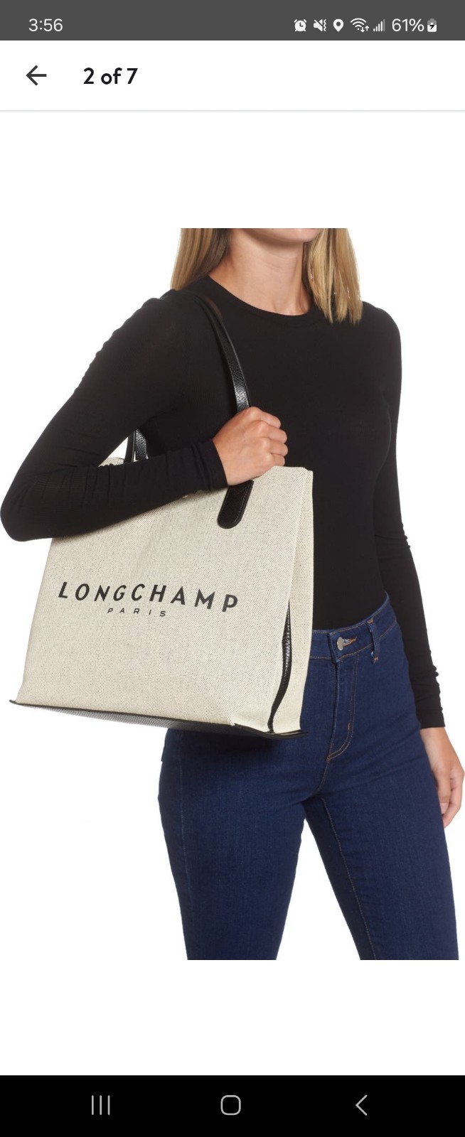 Longchamp canvas
