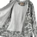 American Giant Full Zip Hoodie Jacket Gray Marbled Womens Size L Heavyweight Top