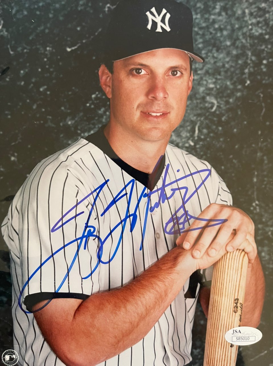 Tino Martinez Yankees autographed photo