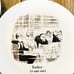SET LOT OF 5 MID CENTURY FRACTURED FRENCH SATIRICAL PLATES WALL HANGINGS