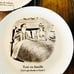 SET LOT OF 5 MID CENTURY FRACTURED FRENCH SATIRICAL PLATES WALL HANGINGS