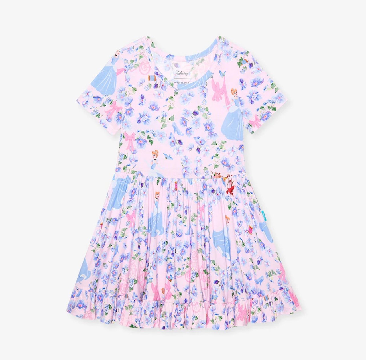 Posh Peanut x Disney Princess Cinderella Ruffled Twirl Dress 5-6T